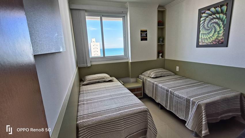 Apartamento vacacional entero, Superb Sea View 2bed flat, 2baths, Wi-Fi, Parking in Guarapari, Región Metropolitana de Vitória