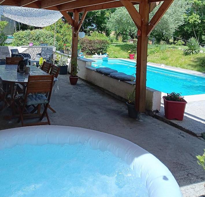 Maison d’hôte pour 3 personnes, avec piscine ainsi que jacuzzi et jardin dans le Gers - 4