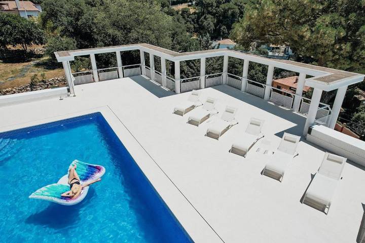 Casa rural para 11 personas, con vistas y sauna además de piscina y jardín en Dosrius - 3