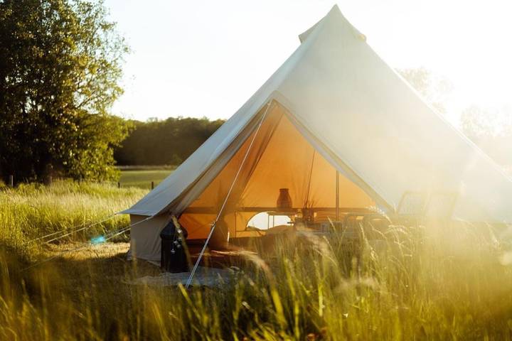 Camping für 2 Personen, mit Garten und Terrasse sowie Ausblick in Südschweden - 3