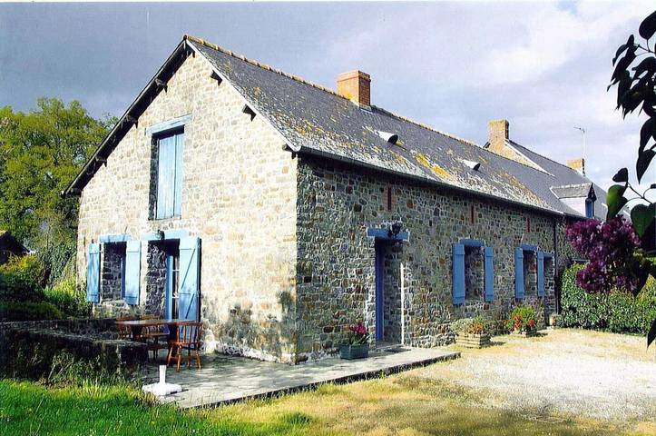 Gîte pour 5 personnes, avec Terrasse ainsi que Jardin et Vue