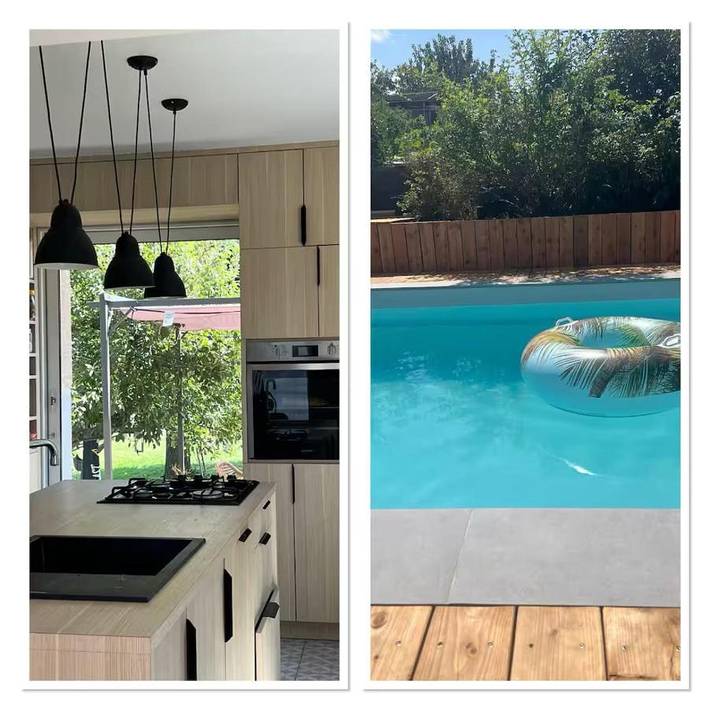 Location de vacances pour 6 personnes, avec balcon ainsi que piscine et jardin à Yssingeaux
