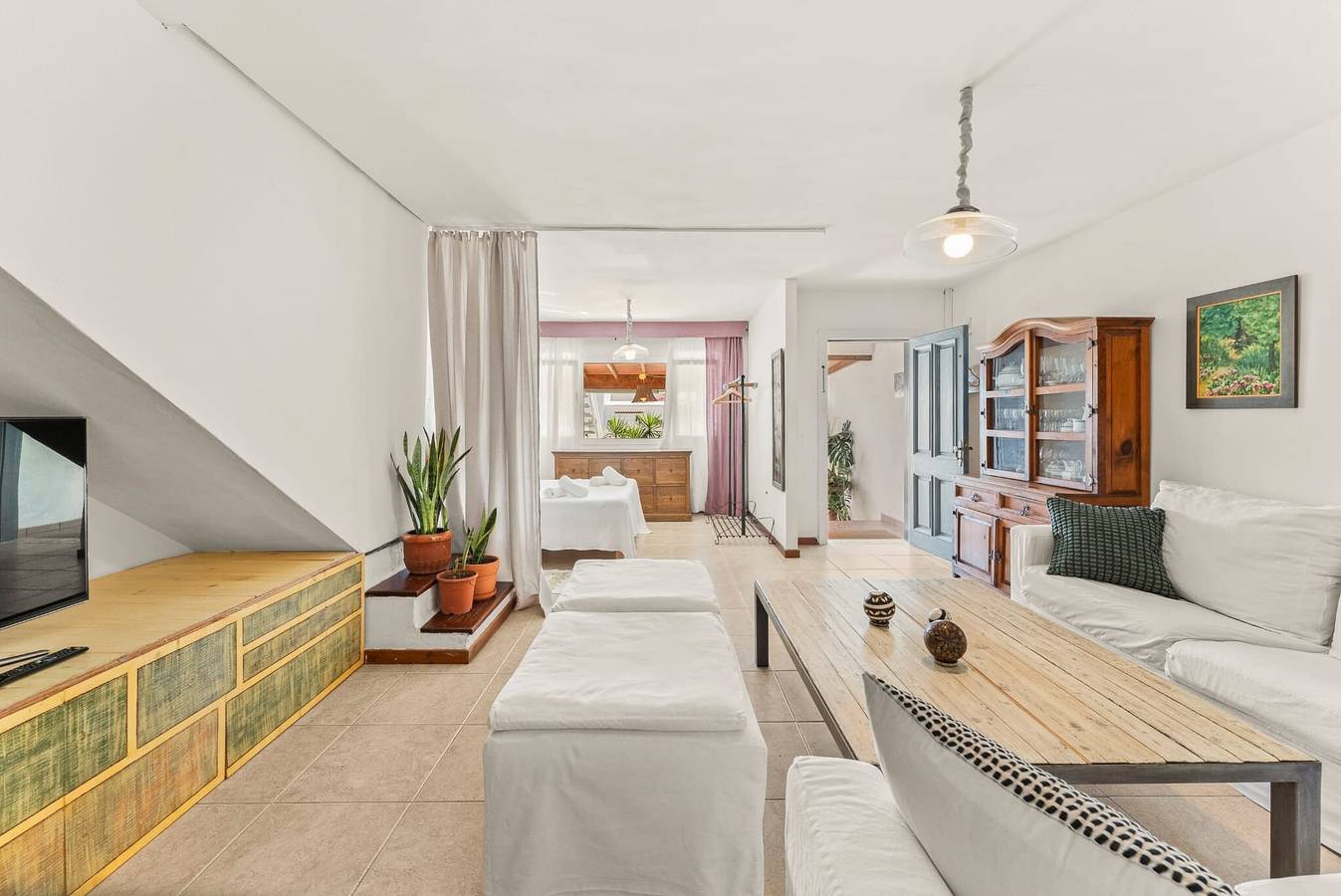 Appartement entier, Maison de vacances 'Casa Princesa Guayarmina 49' avec terrasse privée, jardin privé et Wi-Fi in Puerto del Carmen, Tías