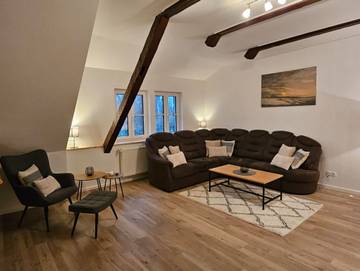 Ferienwohnung für 5 Personen, mit Terrasse, kinderfreundlich in Stangheck