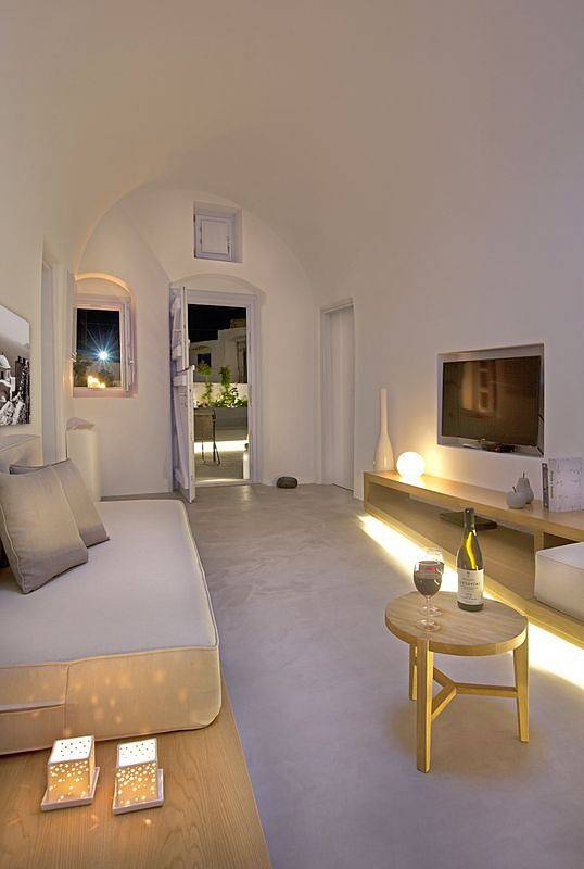 Villa für 6 Personen mit Whirlpool in Megalochori, Santorin