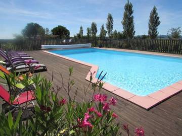 Gîte pour 2 personnes, avec piscine, animaux acceptés dans le Tarn