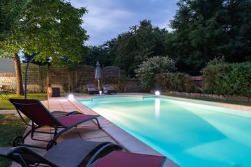 Chambre d’hôte pour 3 personnes, avec piscine et jardin à Francueil