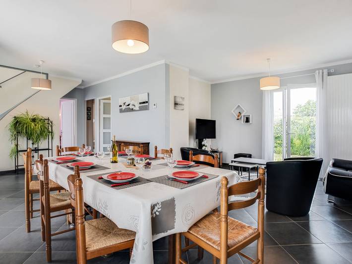 Location de vacances pour 8 personnes, avec terrasse et vue à Auray - 3