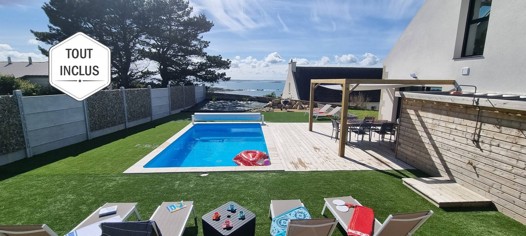 Villa de Beg Lemm in Plougasnou, Ceinture Dorée