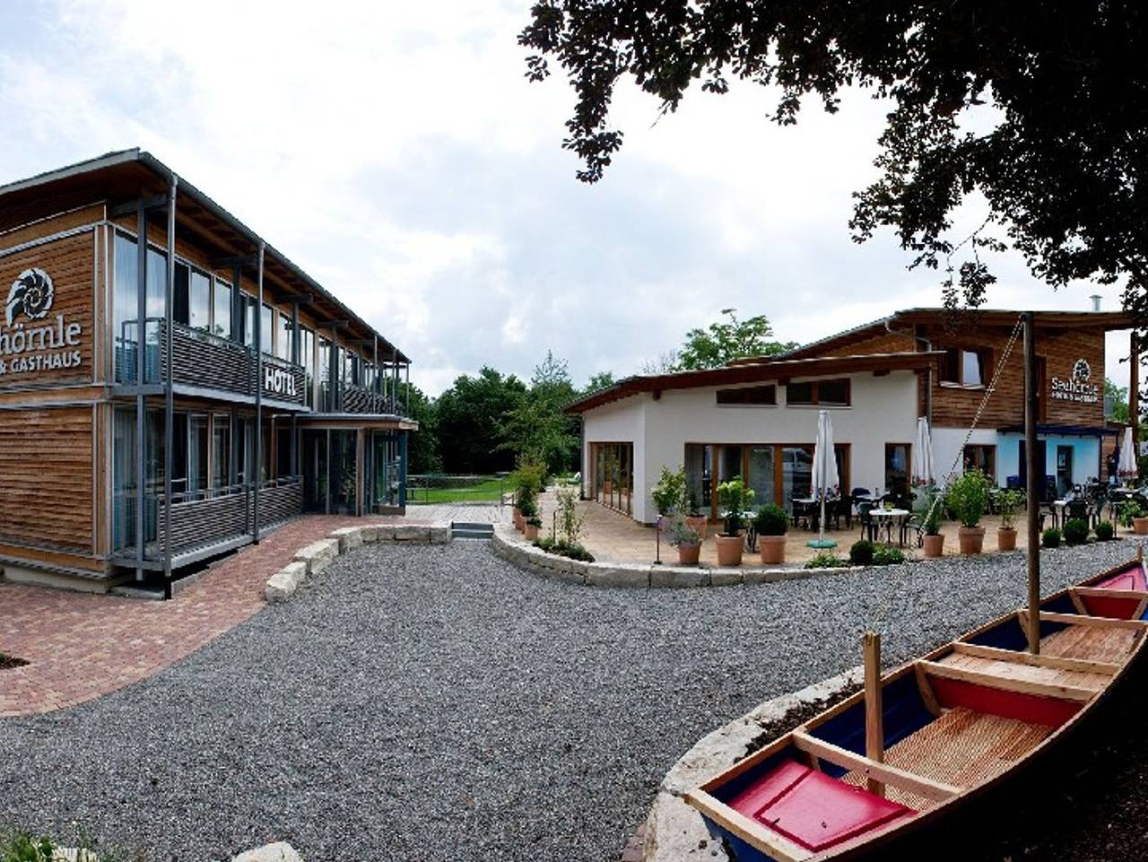 Hotel und Gasthaus Seehörnle - Ateliereinzelzimmer, Du/Wc, Og in Gaienhofen, Untersee