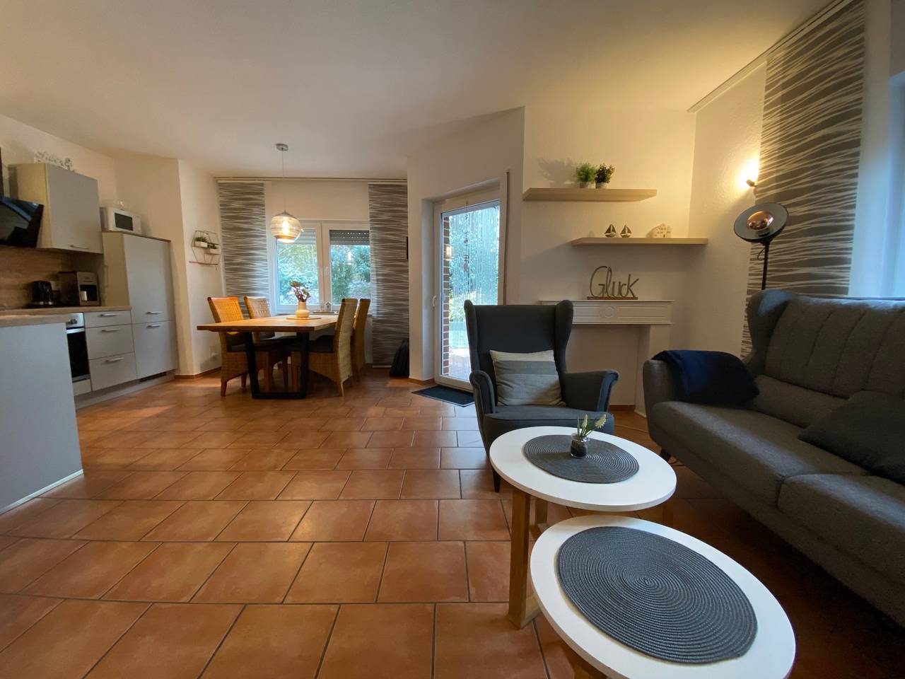 'Ferienhaus Nordlicht' mit Terrasse, Garten und Wlan in Geeste, Hasetal