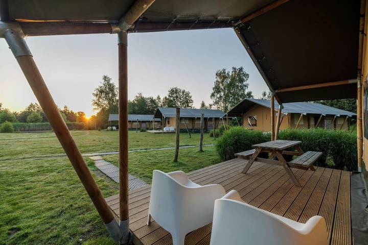 Camping voor 6 personen, met Terras in de Achterhoek