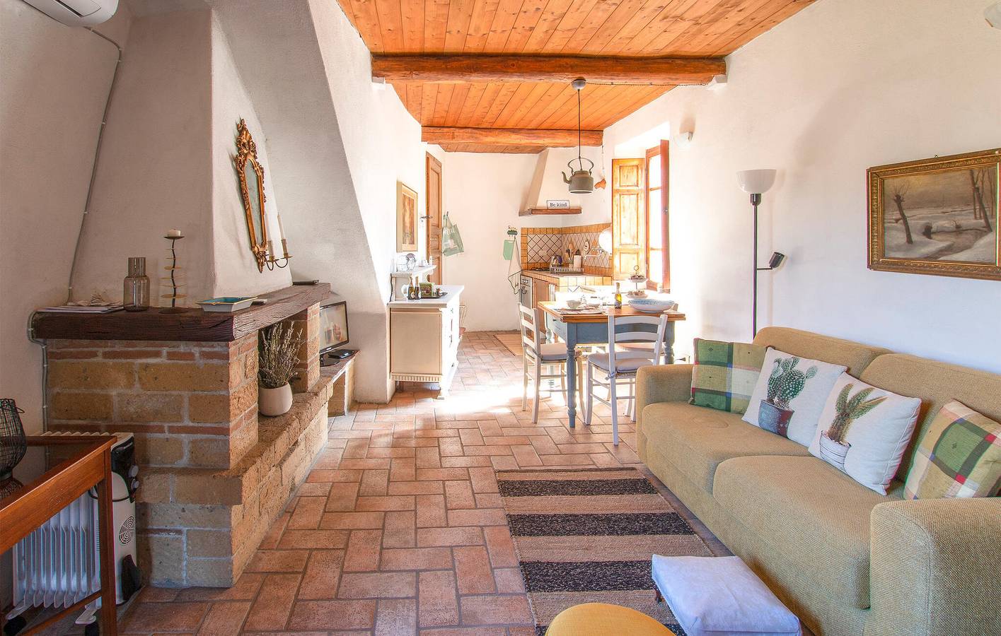 Ganze Ferienwohnung, Gemütliches Apartment mit Flussblick, WiFi & TV in Sorano, Grosseto Provinz