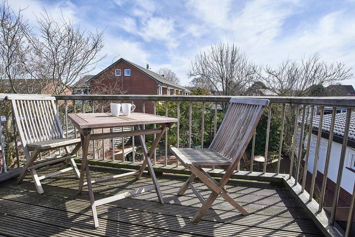 Ganze Wohnung, "Urlaub im Grünen: Entspanne in der Green Garden Wohnung auf Föhr!" in Wyk auf Föhr (Stadt), Wyk auf Föhr