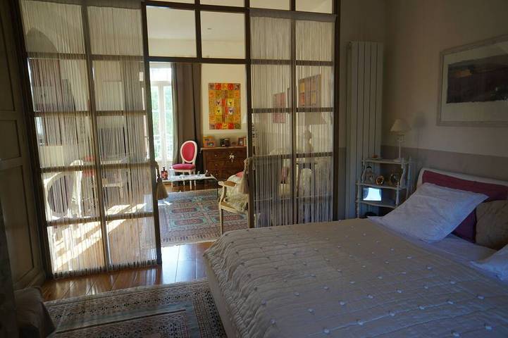 Gîte pour 4 personnes, avec Balcon ainsi que Jardin et Piscine à Saussan
