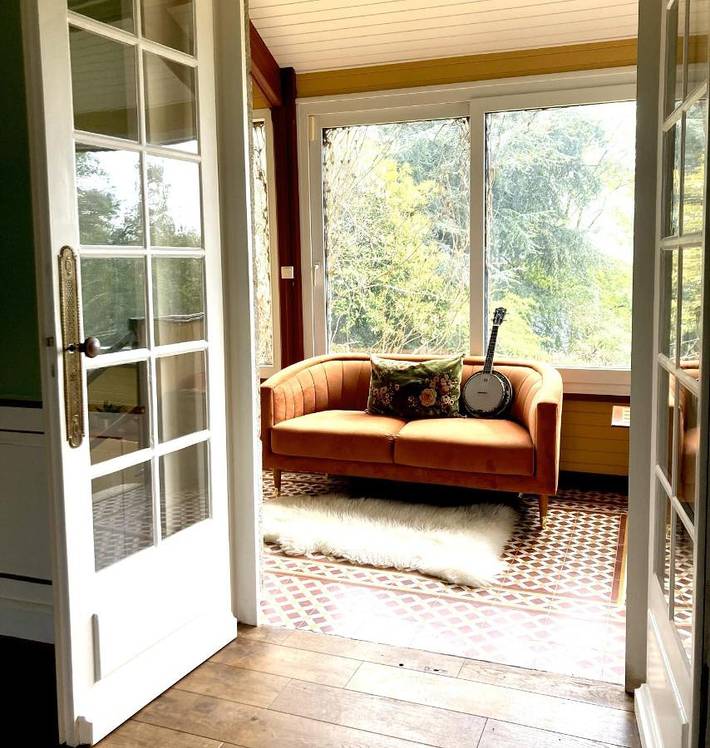 Location de vacances pour 10 personnes, avec vue et jardin, animaux acceptés à Léhon - 4