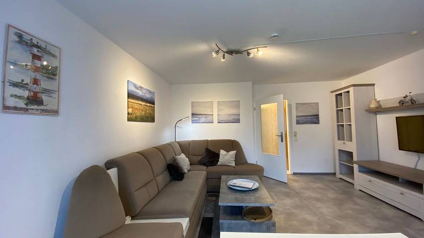Ganze Wohnung, Komfortable und modernes Zwei-Raum-Appartement unter Rest in Badestrand Büsumer Deichhausen, Büsumer Deichhausen