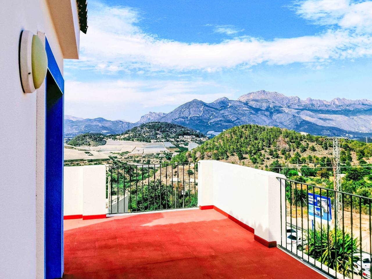 Ganze Wohnung, Atico Vista montaña La Nucia in la Nucia, Costa Blanca