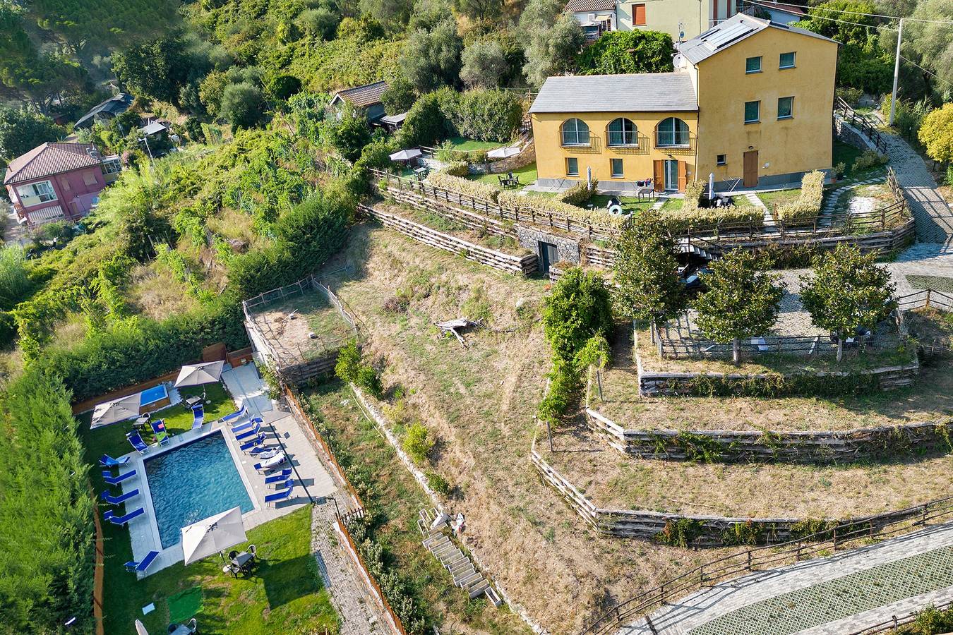Ganze Wohnung, Apartment 'Ermelindo - Meletta' mit Gemeinschaftspool, Wlan und Klimaanlage in Sestri Levante (Stadt), Sestri Levante