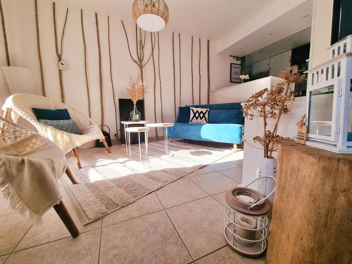 Maison d’hôte pour 2 personnes, avec Terrasse et Jardin