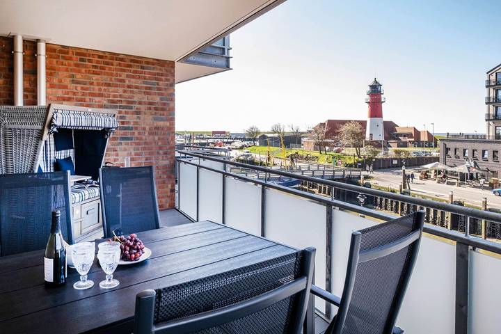 Ganze Wohnung, 3 Zimmer-Wohnung im Haus Sturmkieker – direkt am Hafen in Hafen Büsum, Büsum