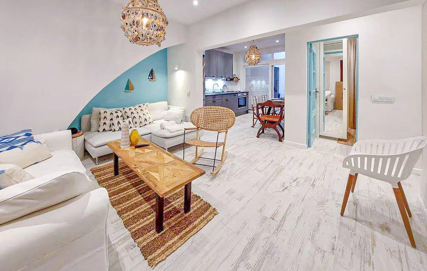 Gemütliche Ferienwohnung 2 km vom Strand Cala en Cranc entfernt in Port d'Andratx, Andratx