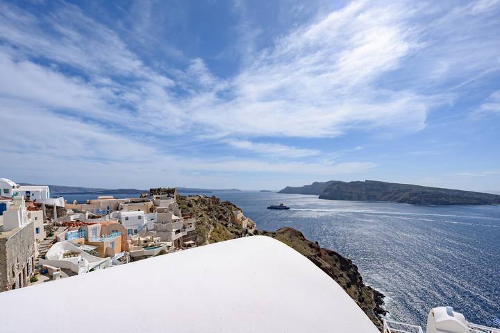 Villa pour 5 personnes, avec Vue sur l’océan ainsi que Balcon et Terrasse à Oia - 2