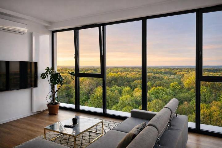 Ferienwohnung für 8 Personen, mit Sauna und Ausblick sowie Balkon in Danzig - 3