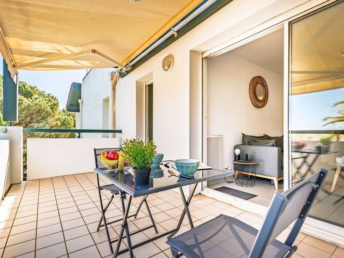 Gîte pour 2 personnes, avec terrasse dans Plage d'Erretegia - 2