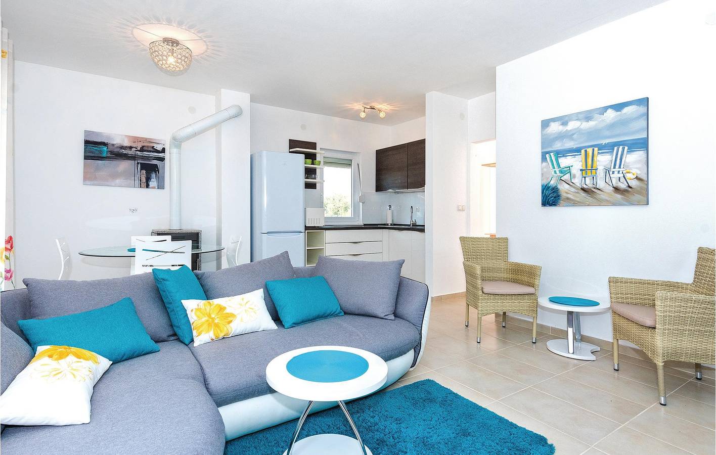 Ferienhaus für 5 Personen mit Terrasse in Razanj, Šibenik-Knin