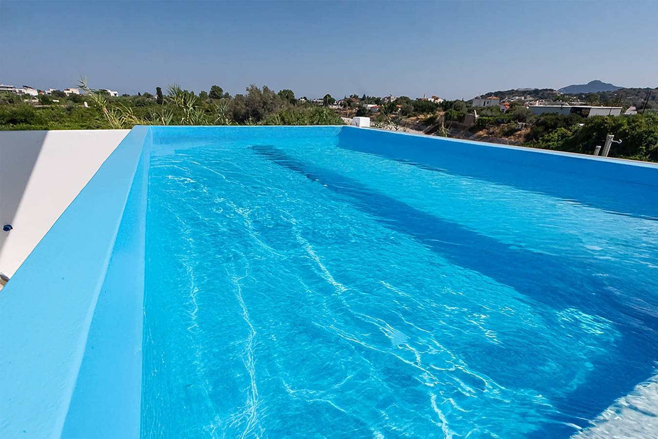 Ganze Wohnung, Ferienwohnung für 6 Personen mit Pool in Kolympia, Rhodos