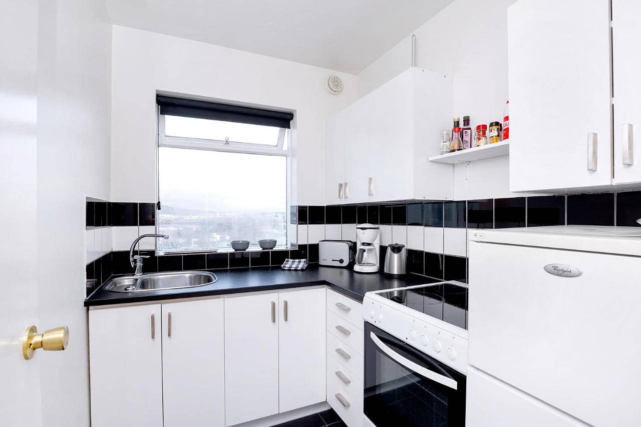 Apartamento entero, City view, bright & cozy - Free parking (A4) in Reikiavik, Islandia