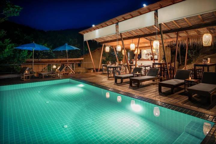 Gîte pour 2 personnes, avec piscine ainsi que vue et jardin dans Koh Tao - 4