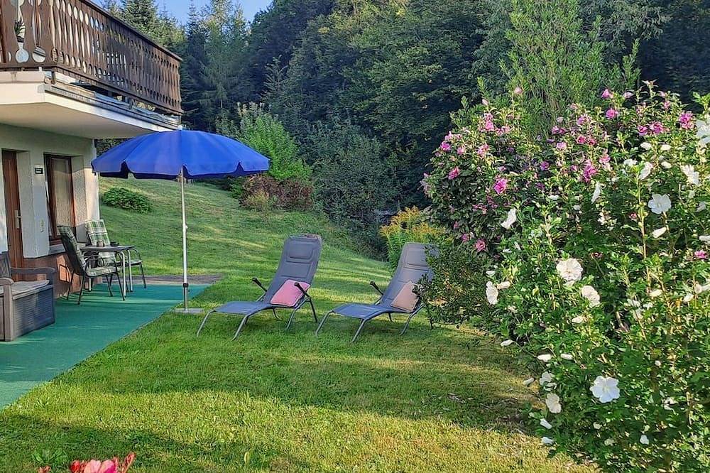 Ganze Wohnung, Ferienwohnung Polenztal, komb. Wohn-/ Schlafraum - Ferienhof Leuner in Porschdorf, Bad Schandau