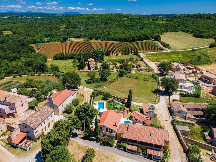 Villa für 5 Personen, mit Ausblick und Garten sowie Pool in Porec und Umgebung - 4