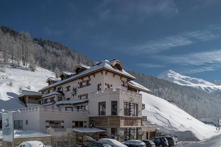 Hôtel pour 4 personnes, avec sauna et balcon