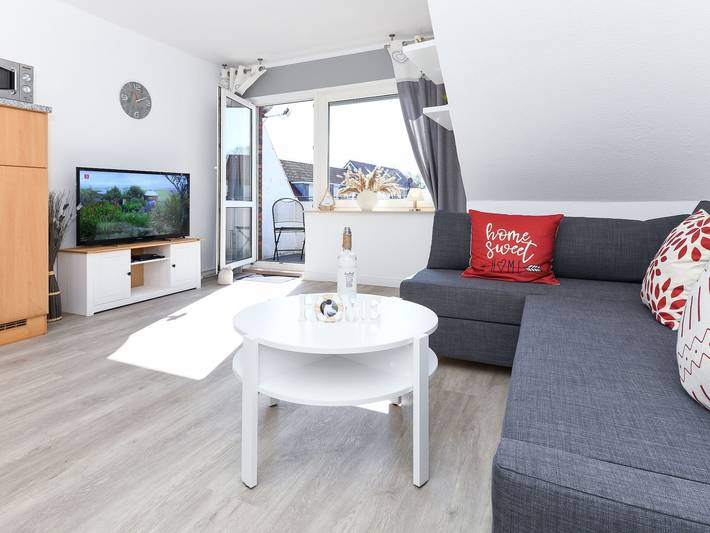 Ferienwohnung für 2 Personen, mit Balkon in Bensersiel