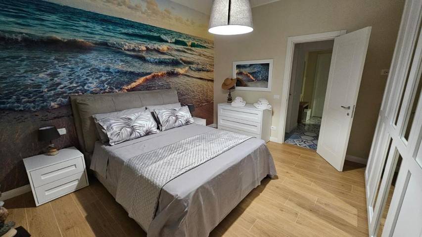 Appartamento per 6 persone, con Terrazza e Giardino nonché Panorama a Sapri