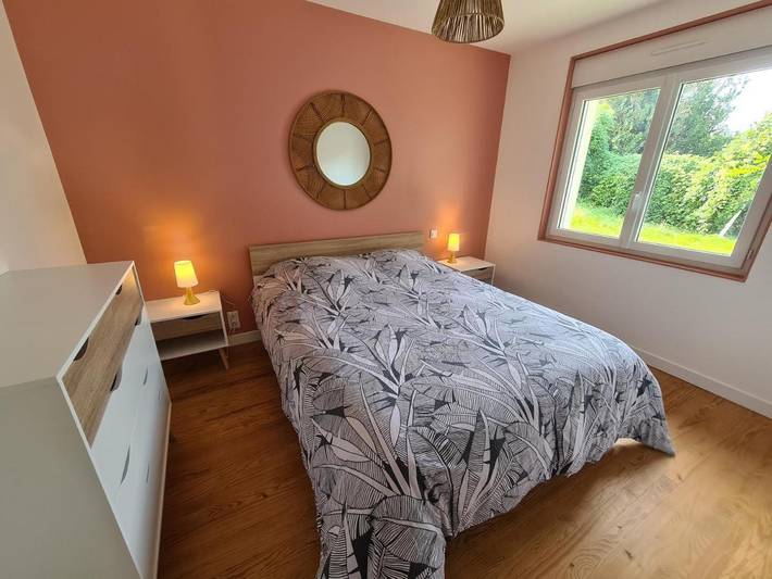 Ferienhaus für 4 Personen, mit Terrasse und Garten