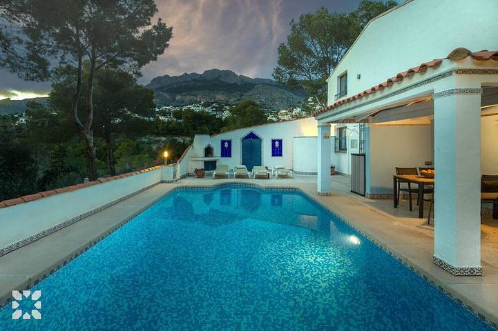 Villa voor 6 personen, met tuin en terras, met huisdier in Altea