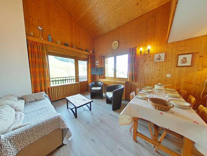 Gîte pour 6 personnes, avec terrasse à Le Grand-Bornand - 4