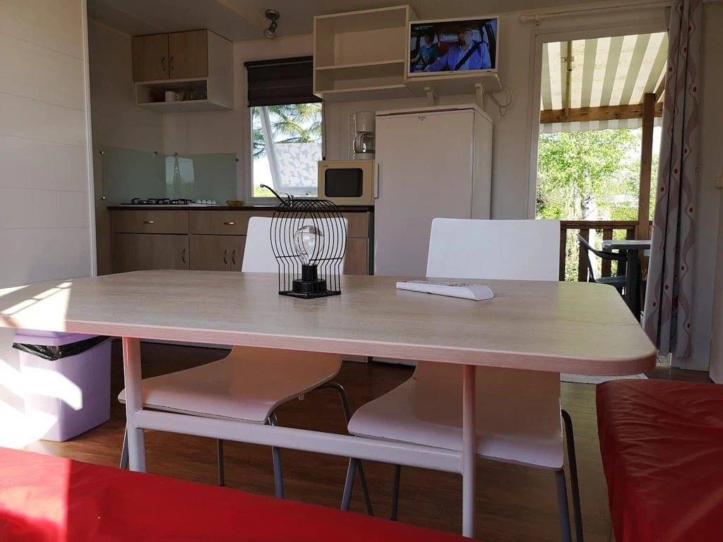 Zecamping 4* parc aquatique animations locatif Tv Bbq 30m2 4 pers in Challans, Valle del Loira