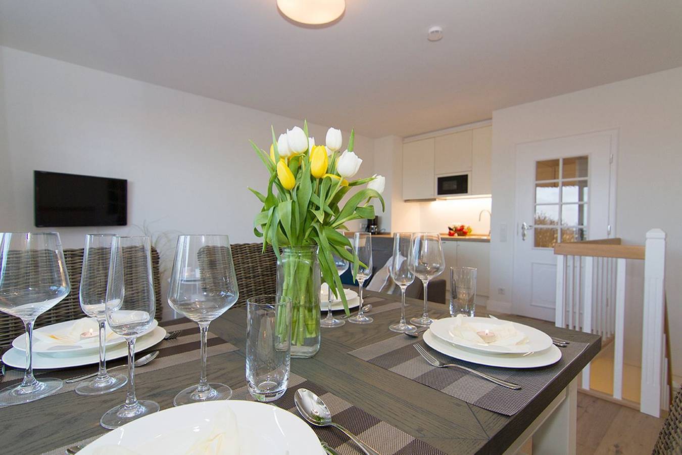 Ganze Wohnung, Wunderschöne 3-Zimmer-Wohnung mit direktem Wattblick in Rantum in Rantum, Sylt (Gemeinde)