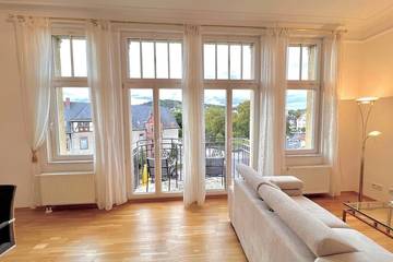 Gîte pour 4 personnes, avec balcon à Bad Nauheim