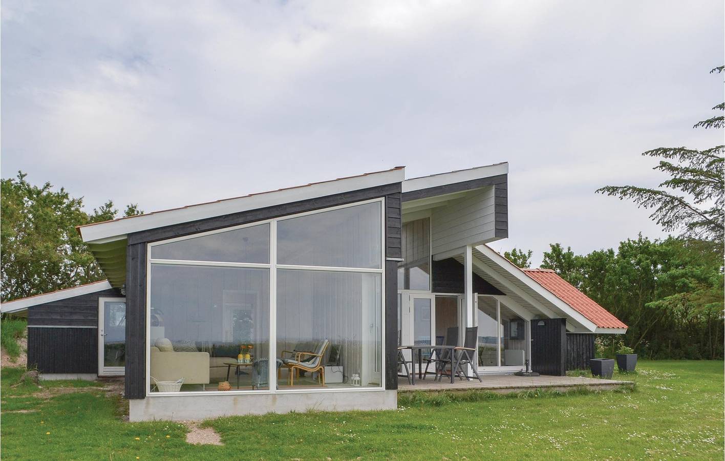 Ferienhaus für 7 Personen mit Terrasse in Begtrup, Knebel