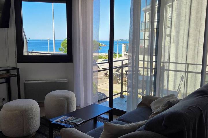 Appartement de vacances pour 4 personnes, avec balcon à Concarneau