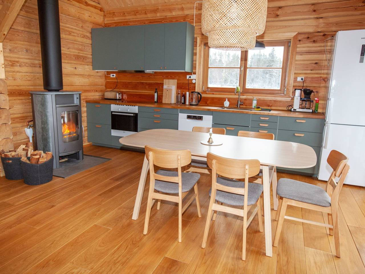 In Krokom und Seeblick in Jämtland