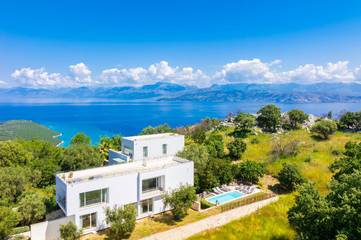 Villa mit pool für 8 Personen, mit Garten auf Korfu