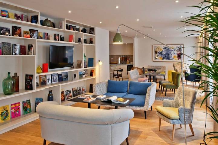 Apartahotel para 2 personas, con Jardín en Bruselas