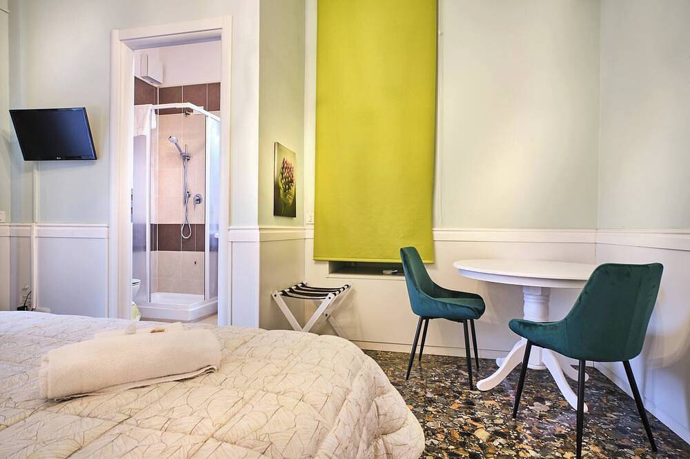 Stanza verde con bagno privato - uso cucina - La Voliera in Vérone, Province de Vérone